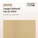 vloerkledenopvinyl.nl Rug vinyl | Sisal