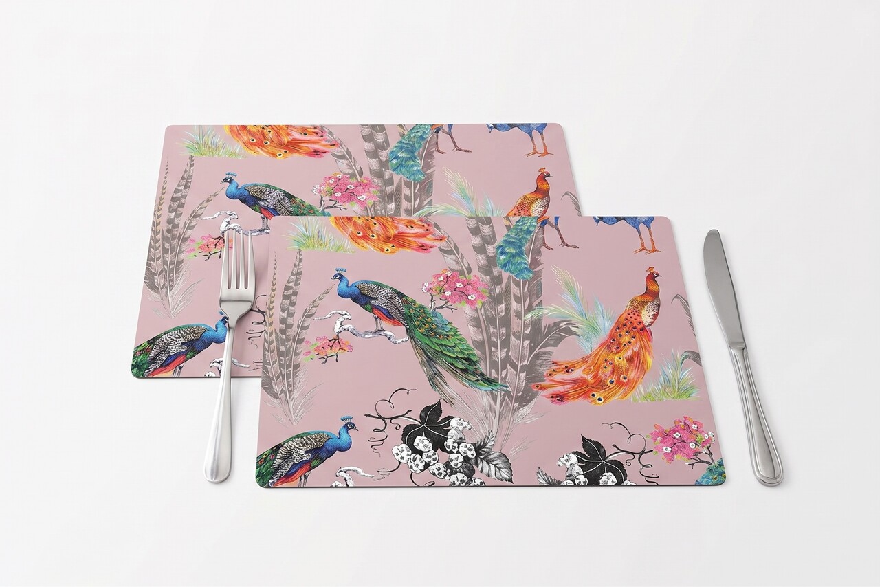 floorevents.com Placemat vinyl | Tropical paradise pink - Stijlvol & Duurzaam floorevents.com Placemat vinyl | Tropical paradise pink - Stijlvol & Duurzaam