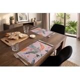 floorevents.com Vinyl placemat | Tropical paradise pink floorevents.com Vinyl placemat | Tropical paradise pink
