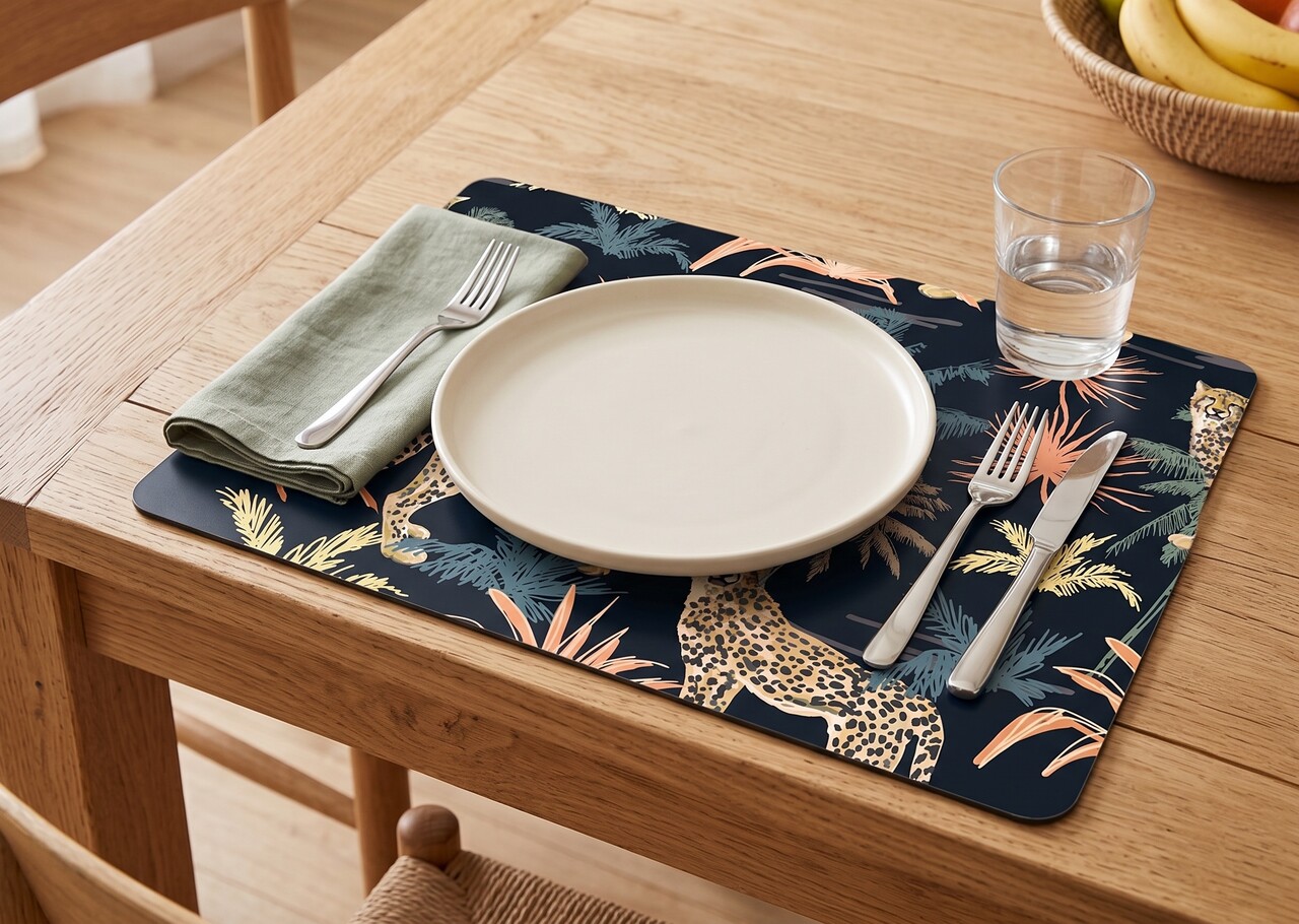 floorevents.com Placemat vinyl | safari