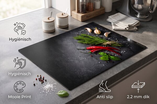 floorevents.com Inductie beschermer - Kruiden - Beton print - Specerijen - Peper - Afdekplaat voor kookplaat - Inductieplaat mat - Beschermingsmat - Beschermplaat - Keuken bescherm decoratie - Afdek kookplaten floorevents.com Inductie beschermer - Kruiden - Beton print - Specerijen - Peper - Afdekplaat voor kookplaat - Inductieplaat mat - Beschermingsmat - Beschermplaat - Keuken bescherm decoratie - Afdek kookplaten
