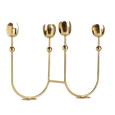 Nordal Kandelaar Tulip goud