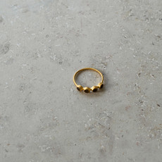 By-Bar multi stone ring