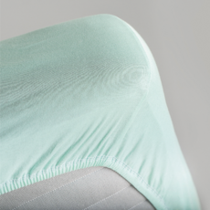 Hoeslaken Jersey Deluxe 90x200 Kaki 514