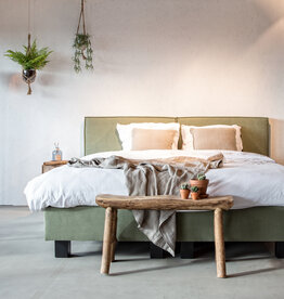 Maurits Boxspring Rough - Green