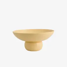 Nordal Deco bowl Vitello geel