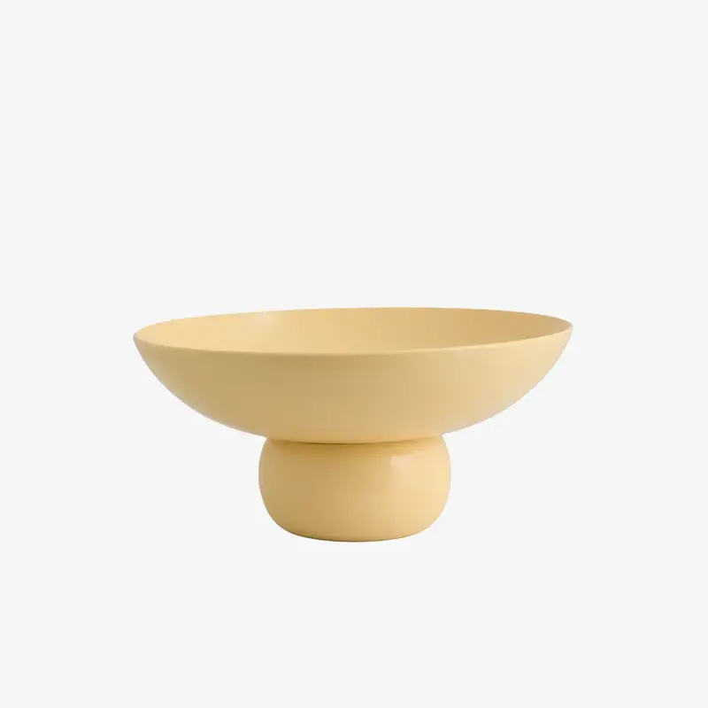 Nordal Deco bowl Vitello geel