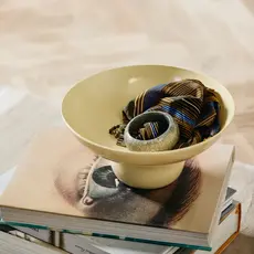 Nordal Deco bowl Vitello geel