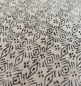 Maurits Plaid Pedda zwart/wit 230 x 260