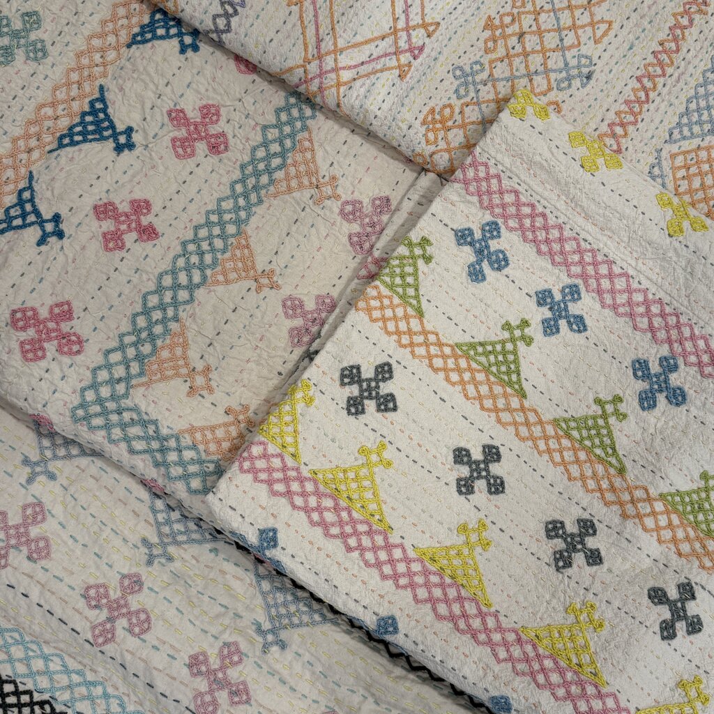 Maurits Plaid Kota pastel multi color 150 x 220