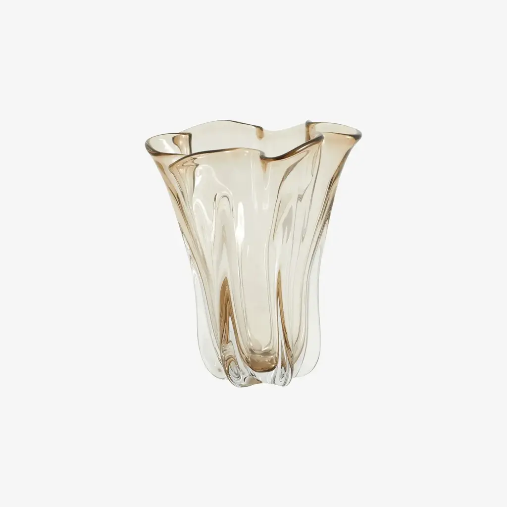 Nordal Komnio vase - light brown