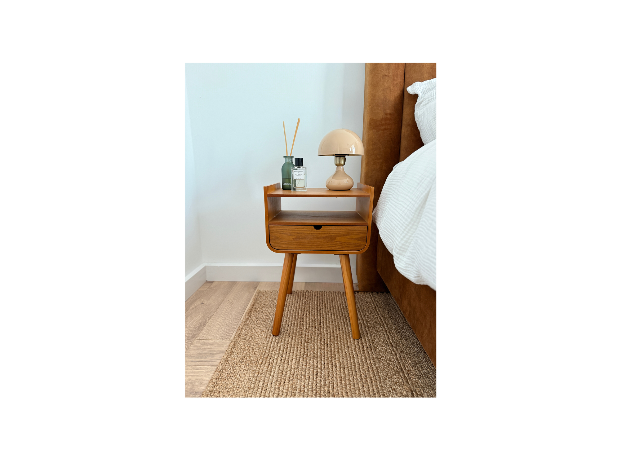 Binnenkijken in een slaapkamer met Maurits bed
