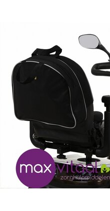 Splash Scootmobieltas over rugsteun