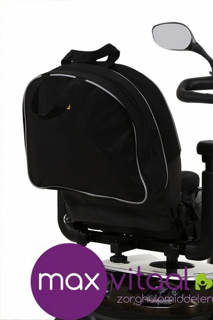 Splash Scootmobieltas over rugsteun