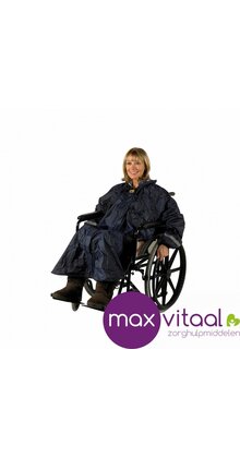 Splash Poncho met mouwen