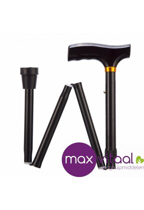 Opvouwbare Wandelstok handvat T-vorm (6-kleuren - 3 lengtes)