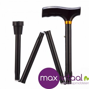 Opvouwbare Wandelstok handvat T-vorm (6-kleuren - 3 lengtes)