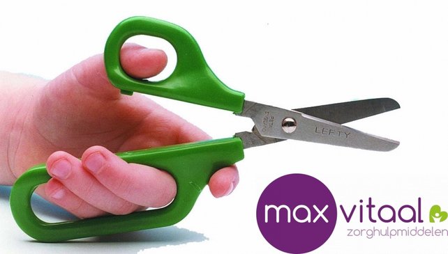 Schaar met 1 groot en 1 klein oog -