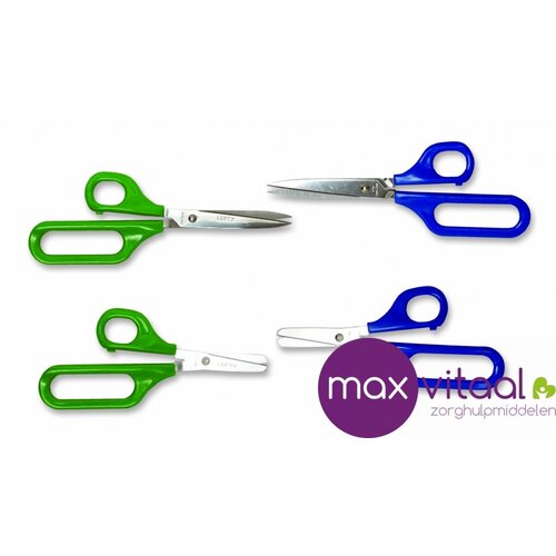 Schaar met 1 groot en 1 klein oog -