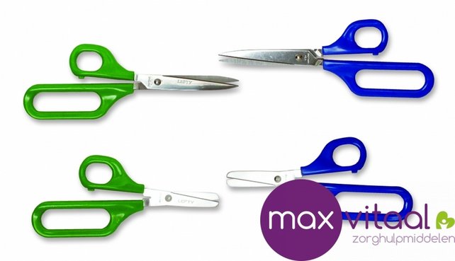 Schaar met 1 groot en 1 klein oog -