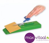 Tafelschaar op plastic voet 75mm