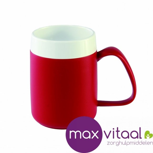 Warmhoudbeker 320ml, 1 groot handvat -