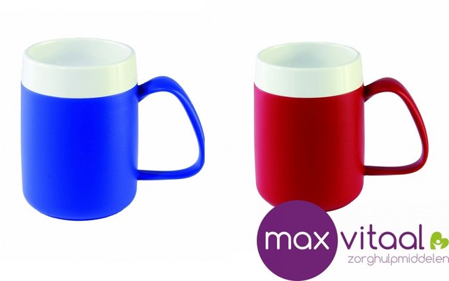 Warmhoudbeker 320ml, 1 groot handvat -