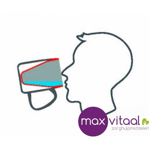 Thermobeker conisch 160ml, 1 handvat -