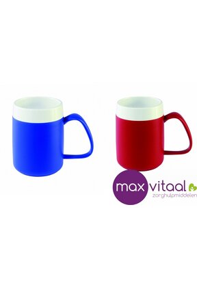 Warmhoudbeker conisch 200ml, 1 groot handvat -