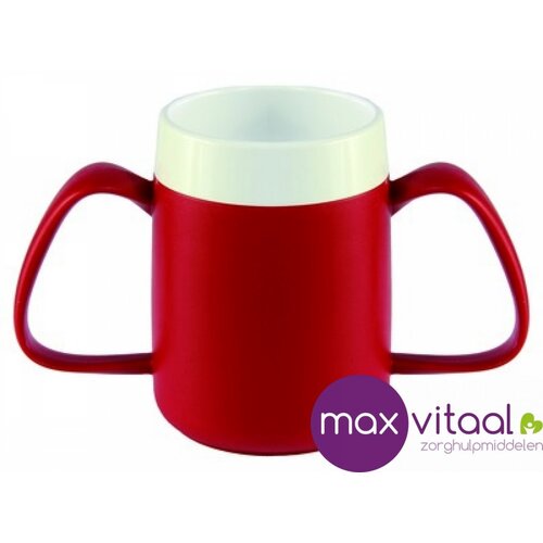 Thermobeker conisch 160ml ergo,  2 grote handvaten -