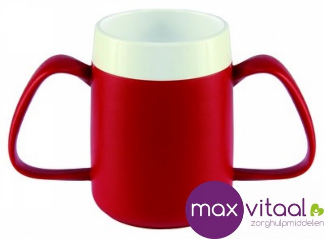 Thermobeker conisch 160ml ergo,  2 grote handvaten -