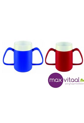 Thermobeker conisch 160ml ergo,  2 grote handvaten -