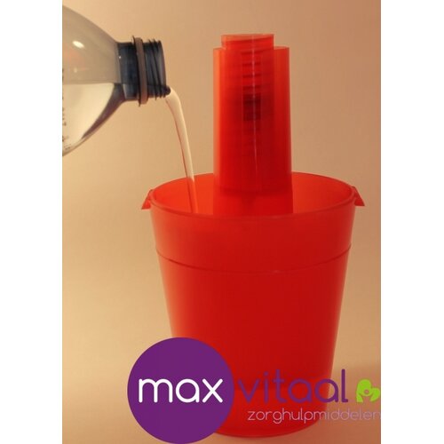 RiJe Cup Drinkbeker met slokregulatie, 2 grote open handgrepen