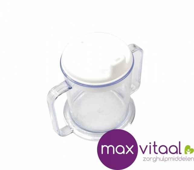 Beker Standaard, 2 handvaten & 1 deksel