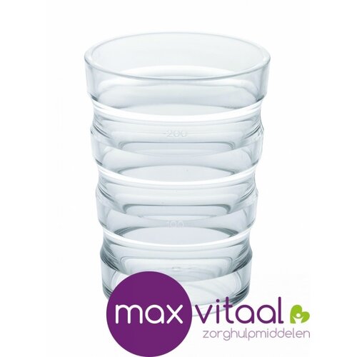 Drinkbeker geribbeld Sure Grip -