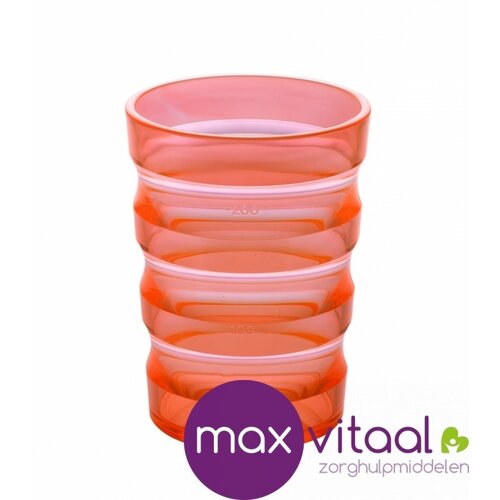 Drinkbeker geribbeld Sure Grip -