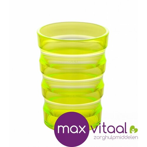 Drinkbeker geribbeld Sure Grip -