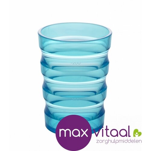 Drinkbeker geribbeld Sure Grip -