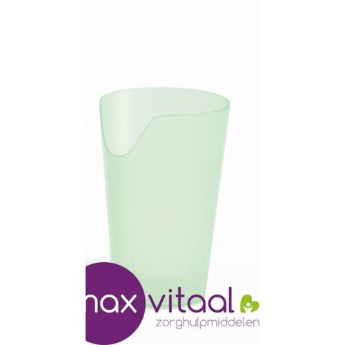 Drinkbeker met neusuitsparing Drinkbeker met neusuitsparing