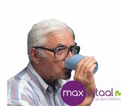 Drinkbeker met neusuitsparing