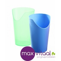 Drinkbeker met neusuitsparing