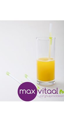 Rietjes met terugloopbeveiliging, per 2 stuks (17cm + 25cm)