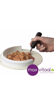 Bordrand groot wit voor bord diam. 19-25 cm