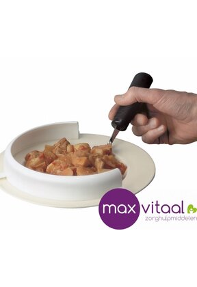 Bordrand groot wit voor bord diam. 19-25 cm