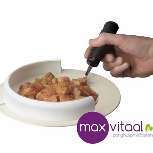 Bordrand groot wit voor bord diam. 19-25 cm