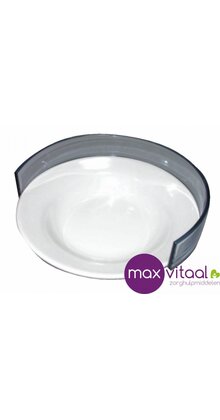 Bordrand standaard transparant voor bord diam.  21-25 cm