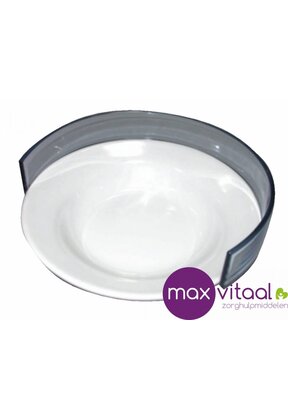 Bordrand standaard transparant voor bord diam.  21-25 cm