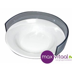 Bordrand standaard transparant voor bord diam.  21-25 cm