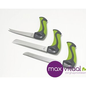 Keukenmessen met gehoekt handvat -