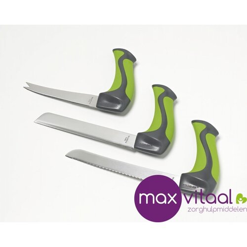 Keukenmessen met gehoekt handvat -